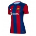 Billige Barcelona Hjemmebane Fodboldtrøjer Dame 2023-24 Kortærmet